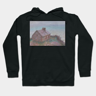 The Customs House at Varengeville by Claude Monet Hoodie